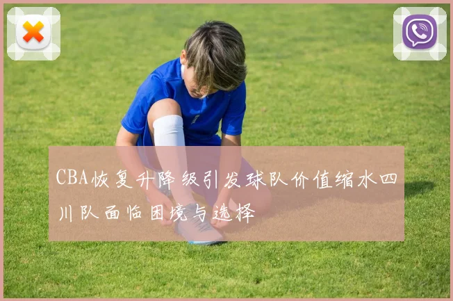CBA恢复升降级引发球队价值缩水四川队面临困境与选择